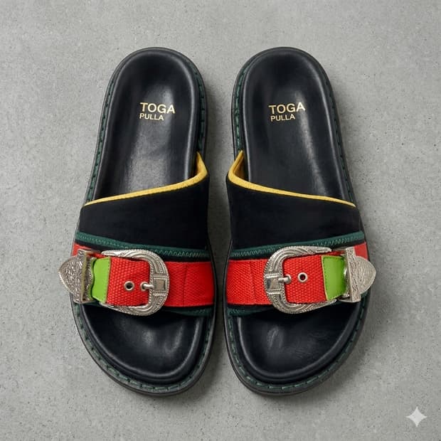 [TOGA PULLA] 웨스턴 버클 샌들