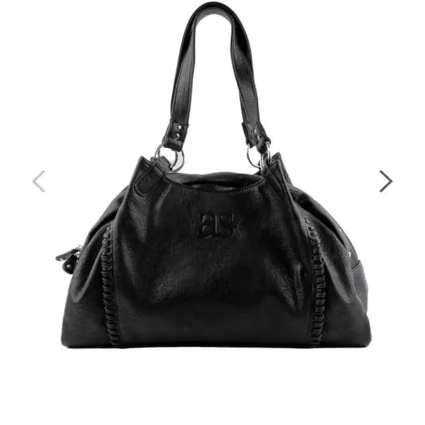 애즈온 보니타 빅백 블랙