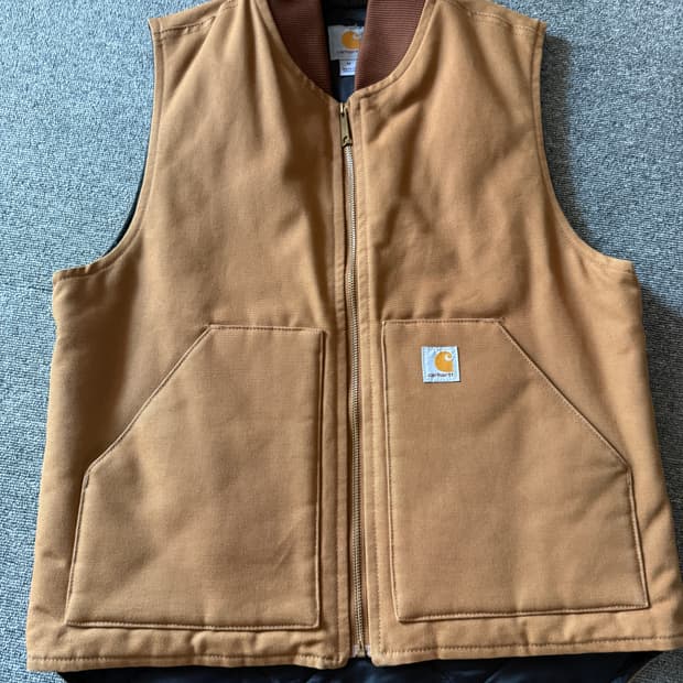 칼하트 워크 베스트 브라운