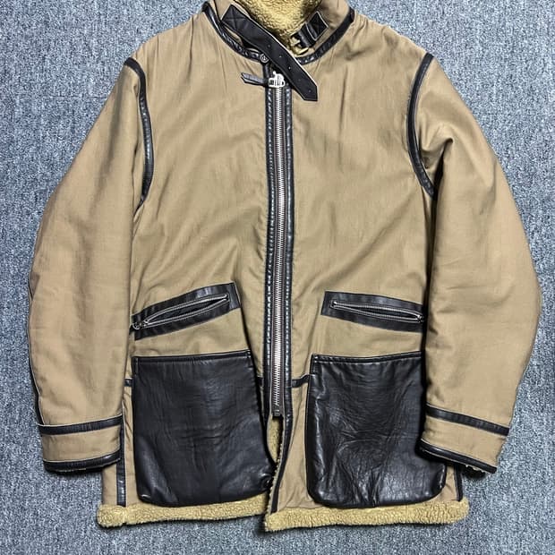 avirex b-7 무스탕 자켓 L