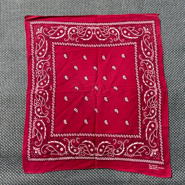 빈티지 usa 반다나 패스트 컬러 (old-8613)