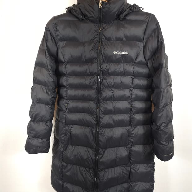 컬럼비아 여성 옴니히트 발열 롱패딩 95 M