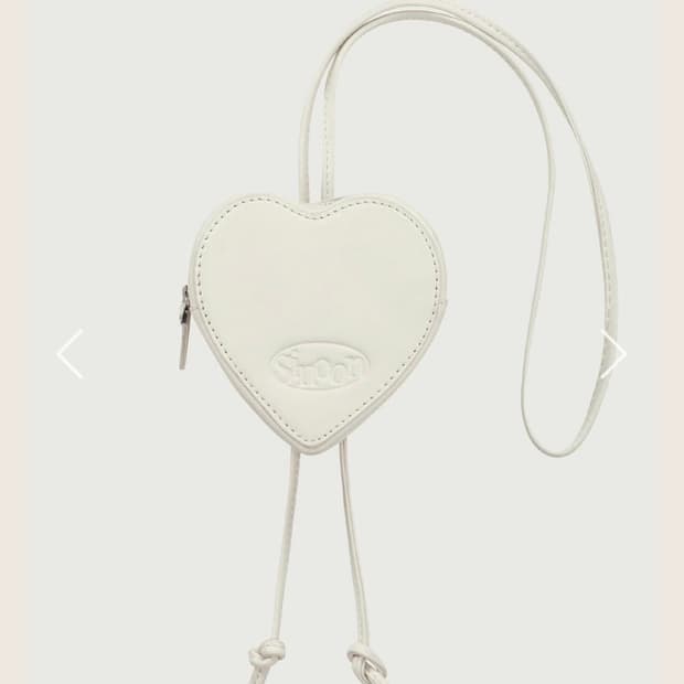 시눈 하트백 아이보리