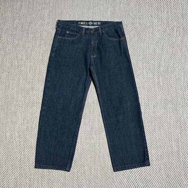 [34x32] Dickies 디키즈 빈티지 데님팬츠