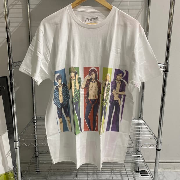 프리 Free! 오피셜 애니메이션 티셔츠