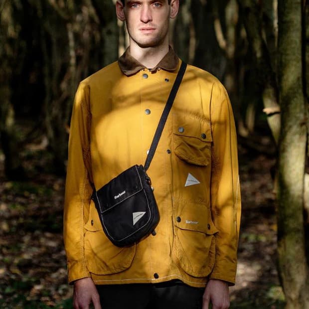 앤드원더 바버 콜라버 퍼텍스 피벗 자켓