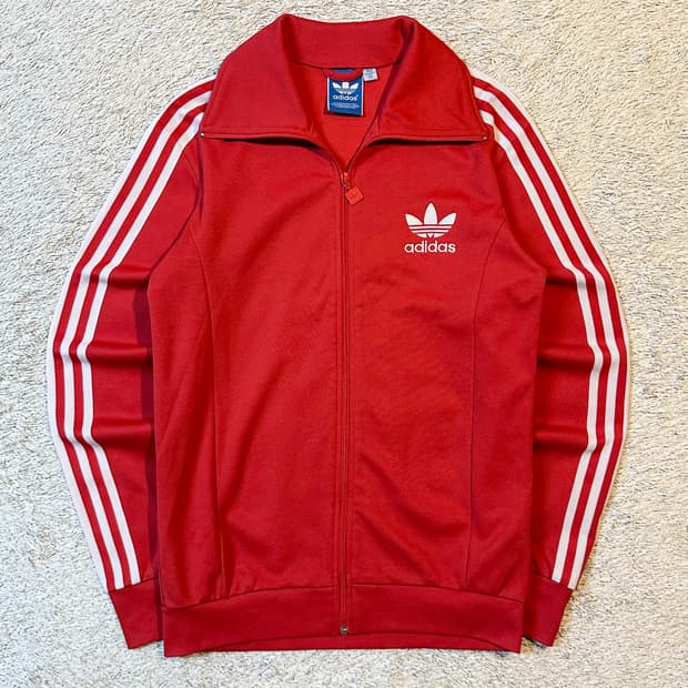 아디다스 ADIDAS 유로파 트랙탑 져지 레드