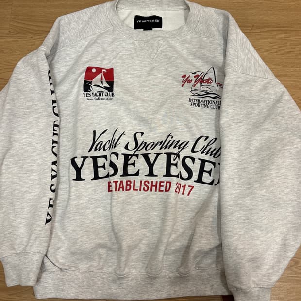 예스아이씨 맨투맨 L