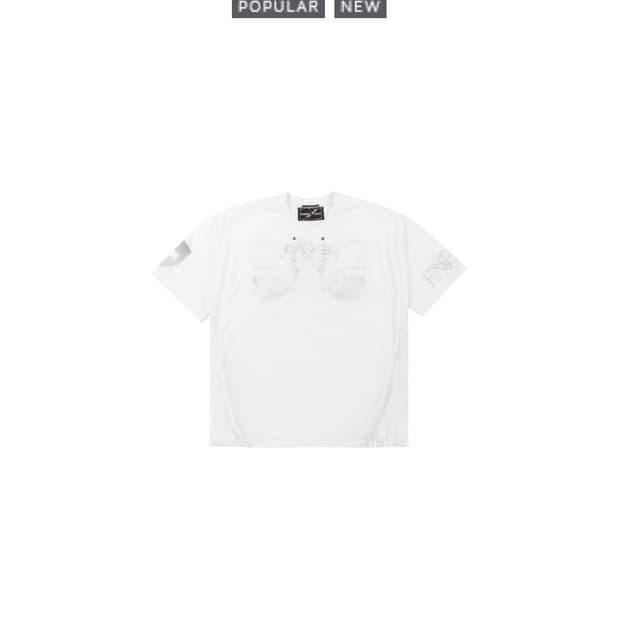 604서비스 반팔 EOS JERSEY TOP IN WHITE