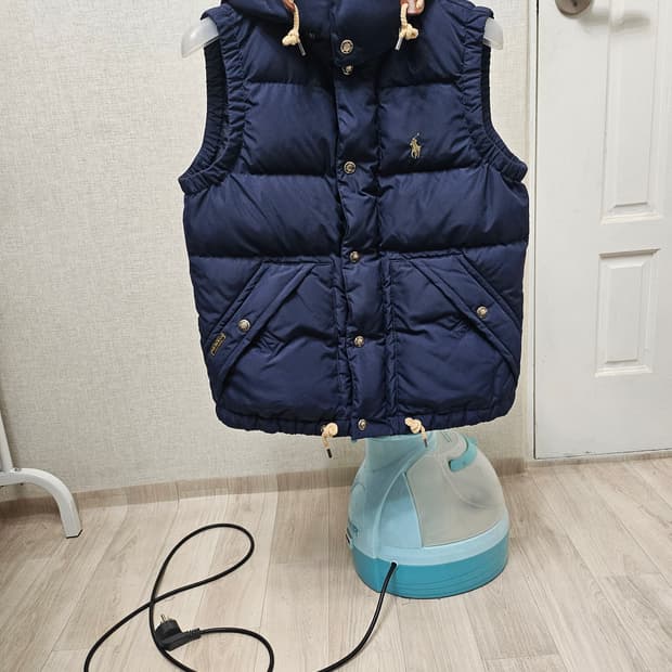 (85~90)S ☆초대장급☆ 랄프로렌 폴로 [네이비] 덕다운 패딩조끼