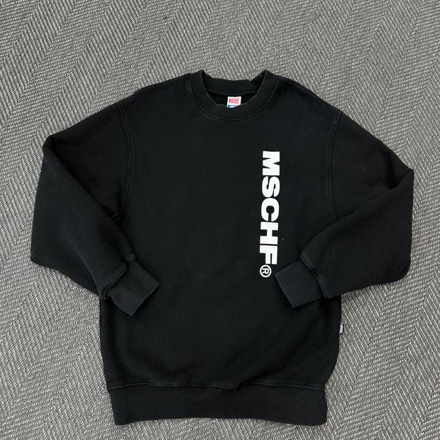 미스치프 블랙 맨투맨 