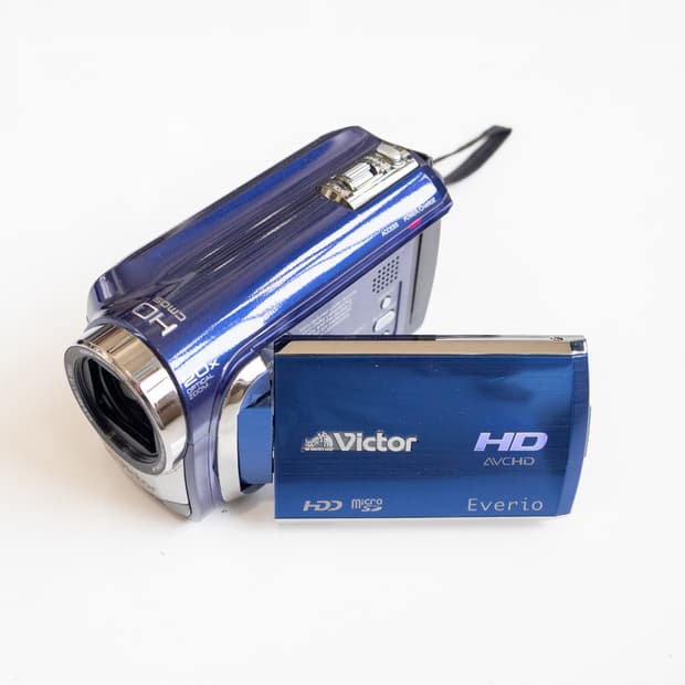 JVC GZ-HD300-A / 빈티지 디지털 캠코더