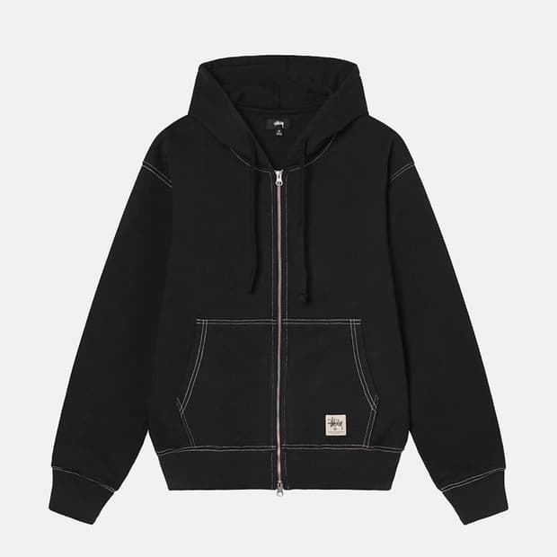 스투시 더블페이스 집업 후드 (22FW)