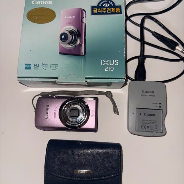 [S급] Canon IXUS 210 핑크 풀박스