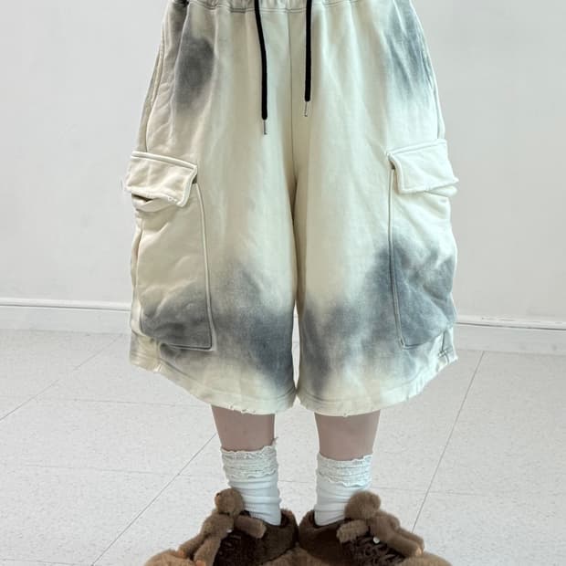 빈티지 타이다이 버뮤다 팬츠