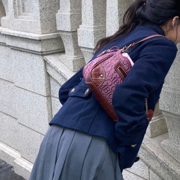 y2k 히메갸루 빈티지 하트 숄더백