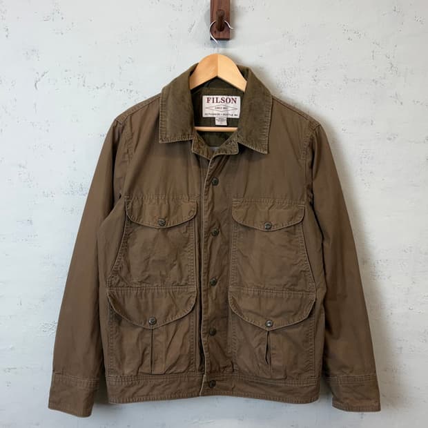 FILSON 필슨 라이트웨이트 브라운 포켓 자켓