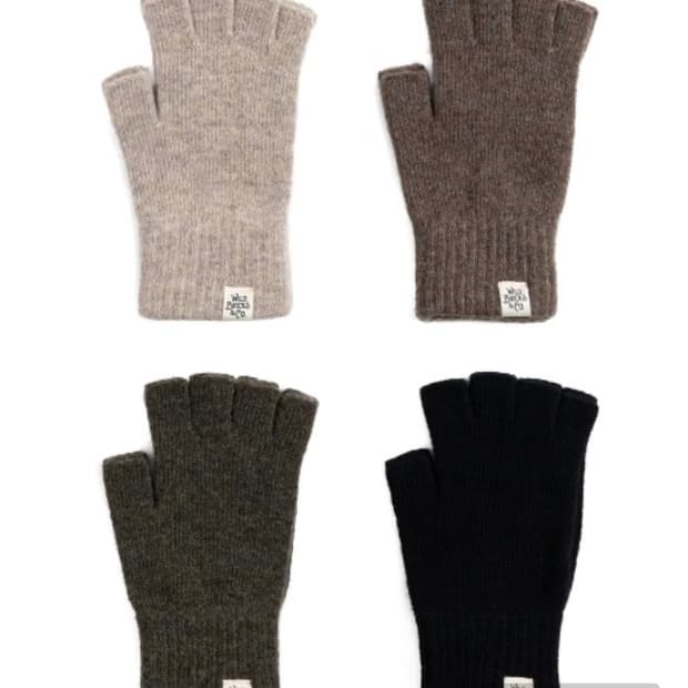 FINGER LESS GLOVES(BLACK)