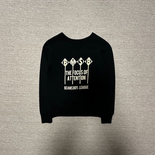 BEAMS BOY japan made sweatshirt