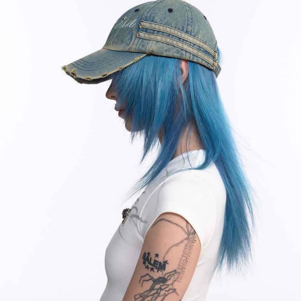 2000아카이브스 빈티지 데님 볼캡