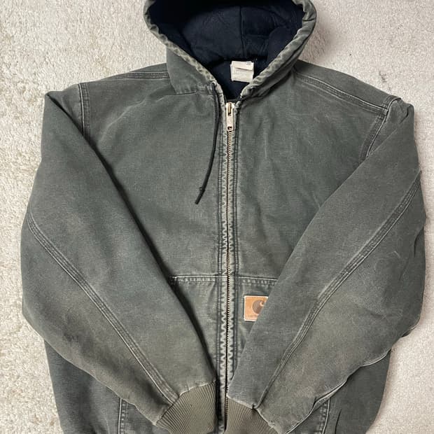 칼하트 j68 모스그린  xl 레귤러
