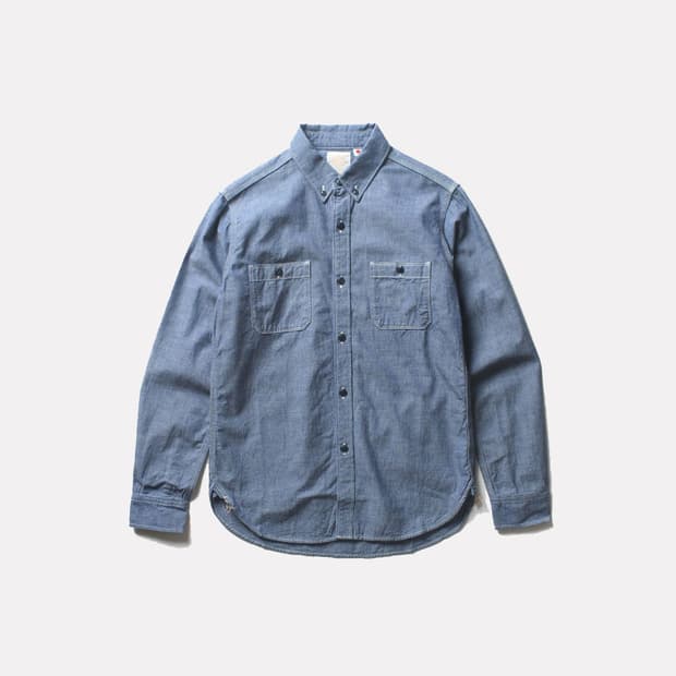 비밍 바이빔즈 샴브레이 워크셔츠