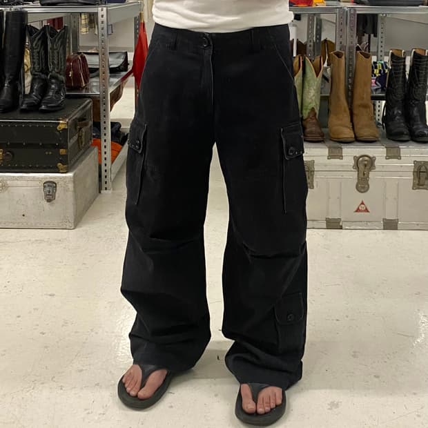 90's 291295＝HOMME 3d cargo stud pants