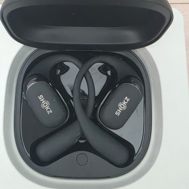 샥즈 오픈핏 2+  이어폰 DOLBY 블랙 (풀박스)