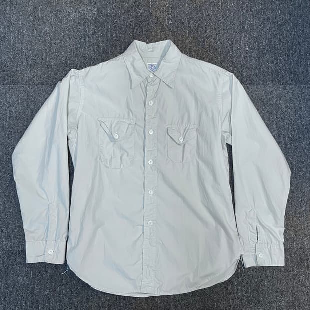 포스트오버롤즈 크루즈셔츠 라이트그레이 M