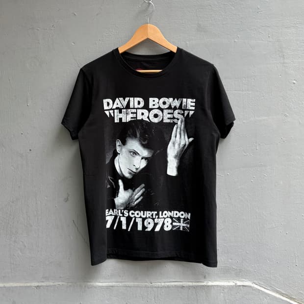 David Bowie 'Heroes' Official tee