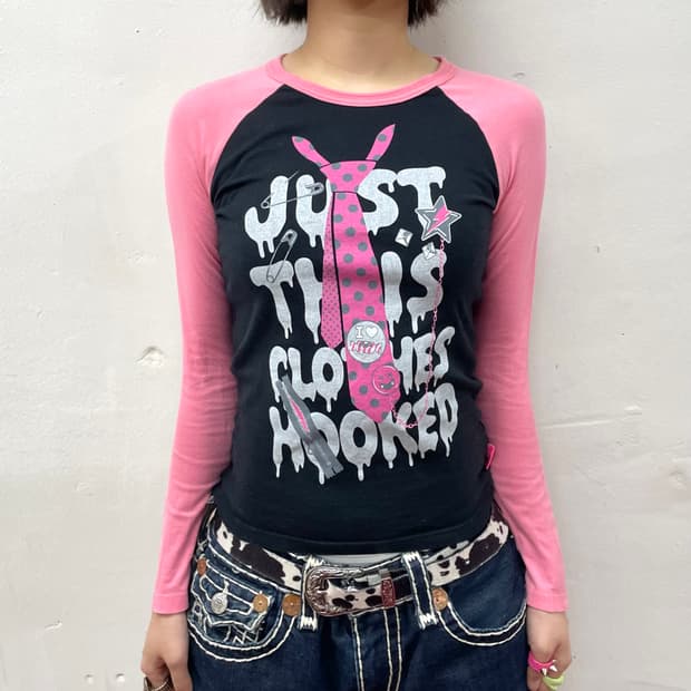 Jam Big Skull Stud Belt T-Shirt 