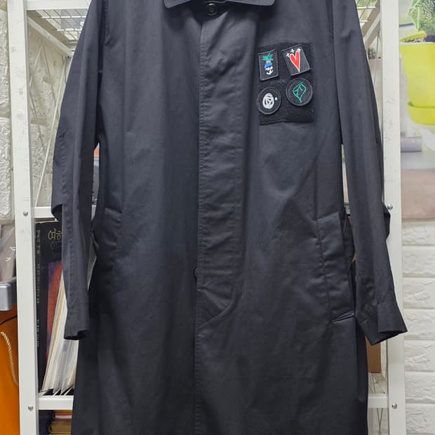 플랙 비 나이스 봄 가을 남성코트 95 루즈핏 벨티드 간절기용 MM70