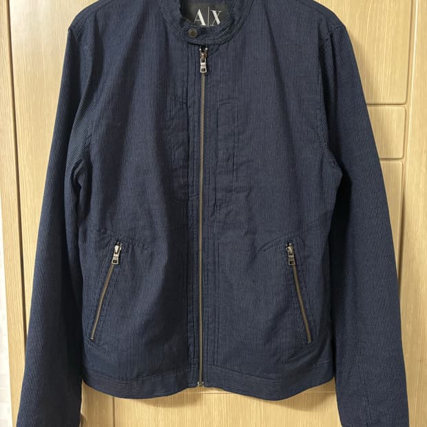 A|X 아르마니 익스체인지 블루종 자켓
