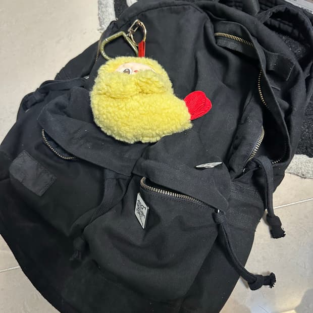 폴리테루 유즈드 백팩 2PK 블랙