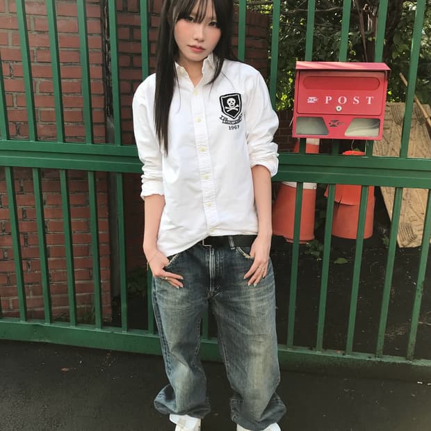00s Polo RL Skull Crest No.5 Shirt
