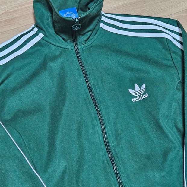아디다스 파이어버드 트랙탑 그린 110
