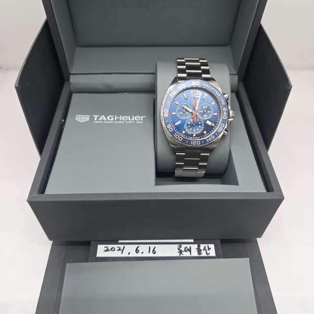 태그호이어 포뮬러1 크로노 21년식 쿼츠