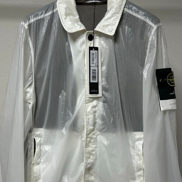 스톤아일랜드 루시드 tc 패커블 자켓 L(105) 새상품