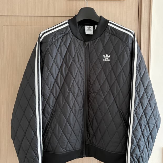 아디다스 퀄팅 자켓 깔깔이