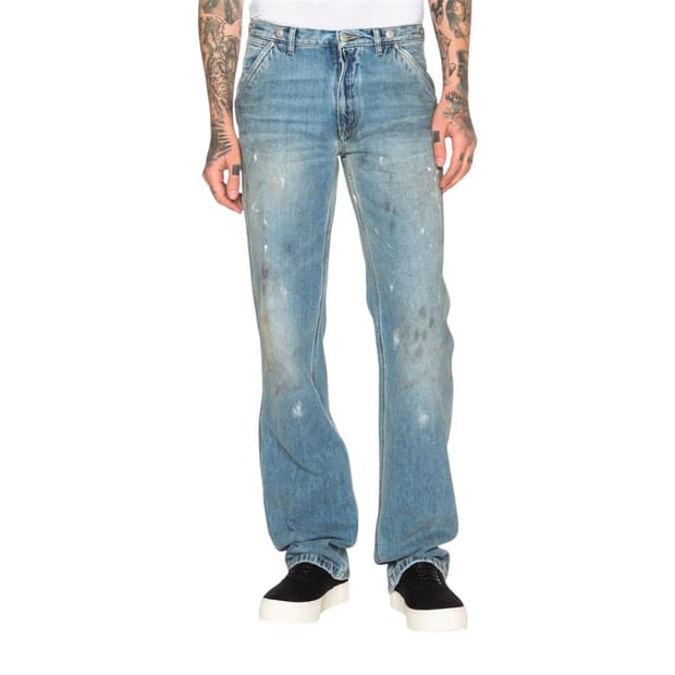Distressed & Dirtied Painter Denim