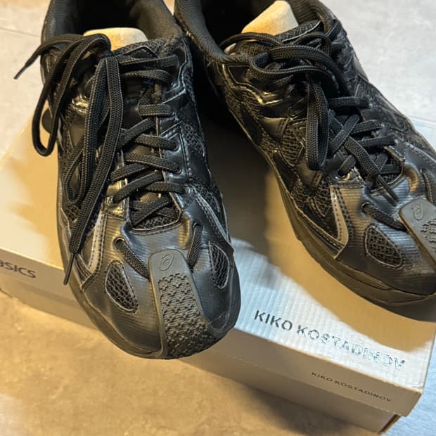 아식스 x 키코 젤 키릴 블랙 280