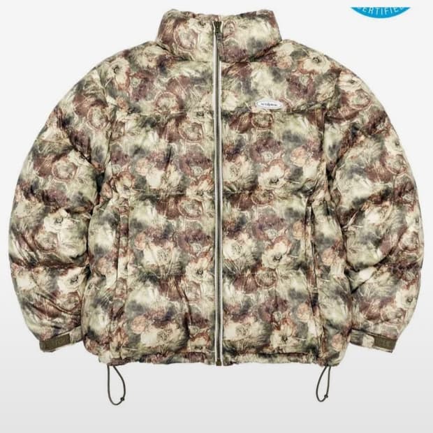 스컬프터 플로럴 패딩 