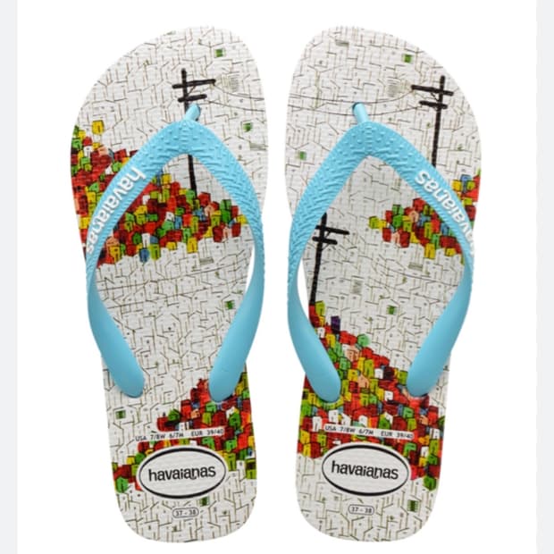 [희귀템/무료배송] 하바이아나스 x 리카르도 네그로 콜라보 샌들