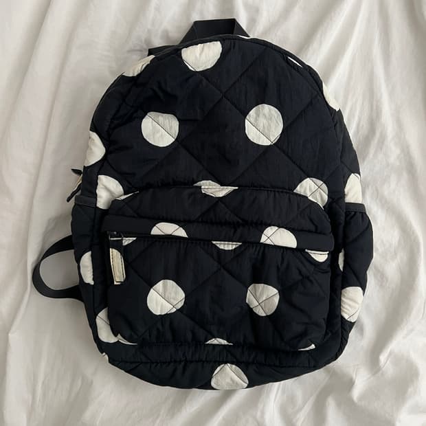 h&m 도트무늬 땡땡이 백팩 가방