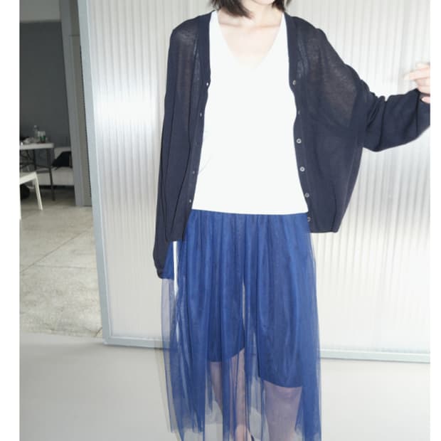 린넨 릴렉스드 가디건