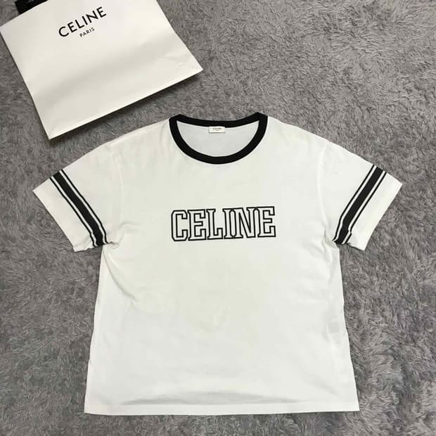 {클로젯}[L][오케이몰 구매내역]셀린느 빅로고 반팔티