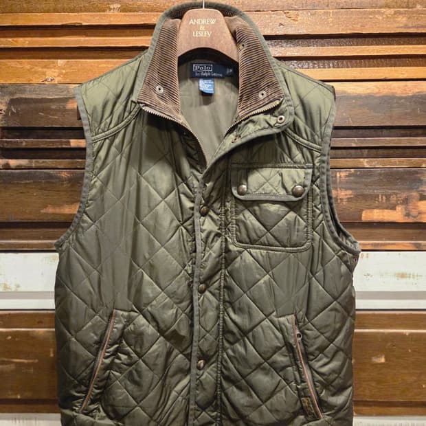 폴로랄프로렌 퀼팅베스트