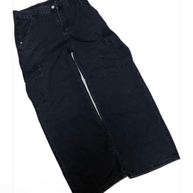 보세 데님 카고바지