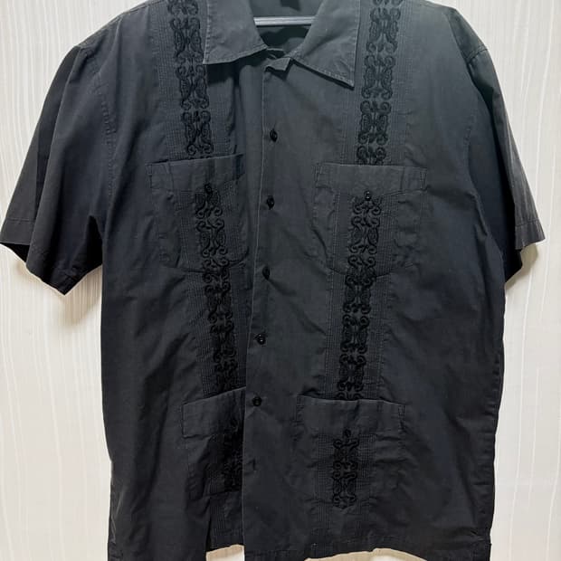 쿠바 구아야베라 셔츠[XL]