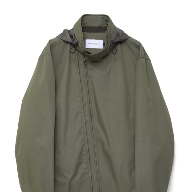 해칭룸 Diagonal Zip Jacket V2 Olive